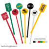 Personalized Plastic Stir Sticks for Graduation Party {All Colors and Shapes} - Image 3