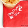 Personalized 3-Ply Paper Napkin for Lobster/Crawfish Boil - Image 4