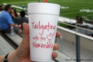 Personalized Cups for Tailgating (All Cup Types)