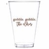 Custom Printed Clear Hard Plastic Cups for Thanksgiving {All Sizes} - Image 5