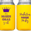 Solid Colored Neoprene Collapsible Insulated Huggers for Mardi Gras {Qty 12+} - Image 2