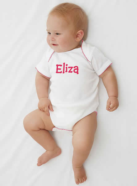 personalized onesie for baby girl