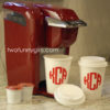 Personalized Valentine's Day Paper Coffee Hot Cups {All Sizes} - Image 2