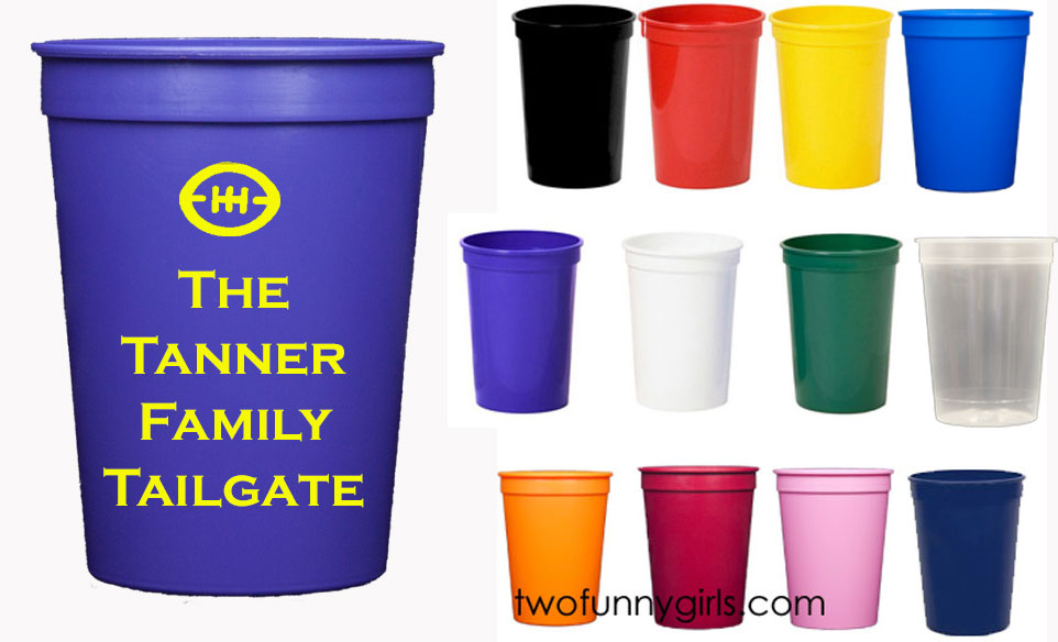 Personalized Stadium Cups