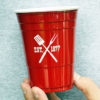 Personalized Soft Sided 16 oz. Custom Solo Party Cups {All Colors} - Image 3