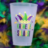 Personalized Frosted Roadie Cups Full Color {Mardi Gras OLD HIDDEN} - Image 2