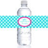 Personalized Graduation Water Bottle Wrap Stickers - Image 3
