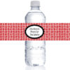 Personalized  Water Bottle Wrap Stickers {Football Tailgate} - Image 5