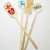 Personalized Stir Sticks for Mexican Fiesta Party {6 Inch Wood} - Image 3