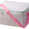 Insulated Rectangle Lunch {Pink Seersucker} - Image 3