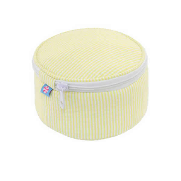 round yellow bag