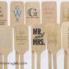 Custom Wooden Drink Stirrers for Wedding {6"} - Image 3