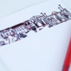 Personalized Notepad Set {Texas Tech University Skyline Landmarks-Lubbock, Texas} - Image 2