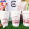 University of South Carolina Skyline - Foam Cup 10 Pack - Image 3