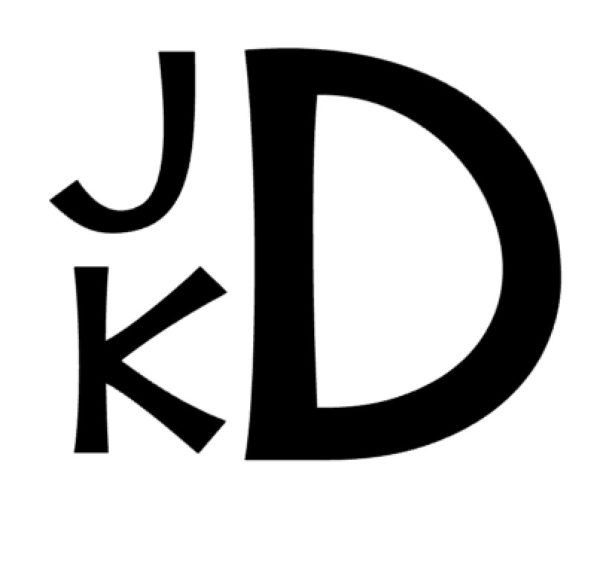 Vinyl Monogram Sticker Decal - Stacked Monogram {3 or 5 Inches}