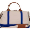 Canvas Weekender Zip Top Shoulder Bag {Royal Blue} - Image 5