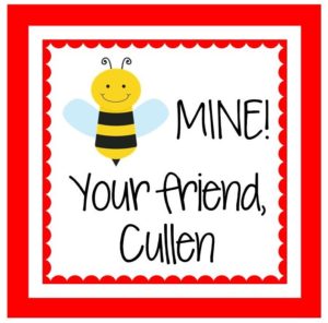 Valentine's Day  Sticker - Be Mine (Boy)