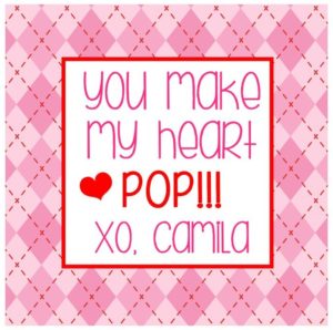 Valentine's Day  Sticker - Heart Pop