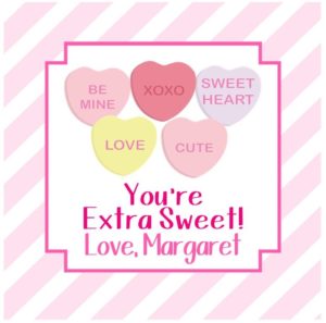 Valentine's Day  Sticker - Conversation Hearts