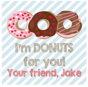 Valentine's Day Sticker - Donuts