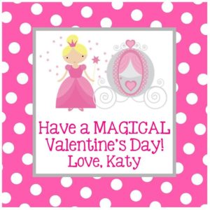 Valentine's Day Sticker - Princess