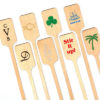 Custom Wooden Drink Stirrers for Wedding {6"} - Image 2