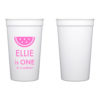 Personalized Birthday Party Plastic Stadium Cups {22 oz} - Image 3