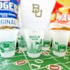 Shatterproof Roadie Cup 10 Pack {Baylor University Landmarks-Waco, Texas Campus Skyline} - Image 3