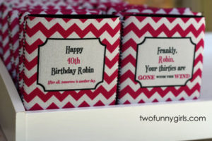 Full Color Custom Personalized Beverage Hugger {Birthday Party}