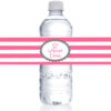 Personalized  Water Bottle Wrap Stickers {Baby Shower} - Image 2
