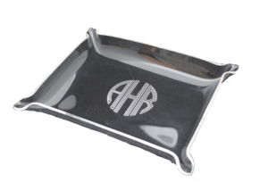 Personalized Clear Acrylic Pinch Tray
