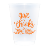 Thanksgiving Frosted Cup 10 Pack {Give Thanks} - Image 2