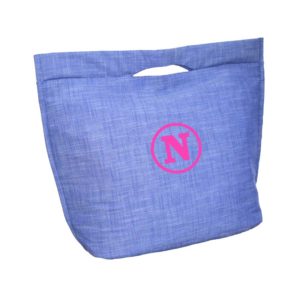 monogram cooler bag | monogram 5 | Hot Pink Thread