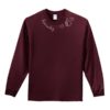 Long Sleeve T-Shirt with Hand Stitched Font {Adult Sizes} - Image 3