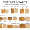 Wood Cutting Board for Lakehouse, Pool, Beach {All Sizes} - Image 3