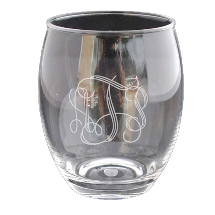 Personalized Clear Acrylic Wine Glass