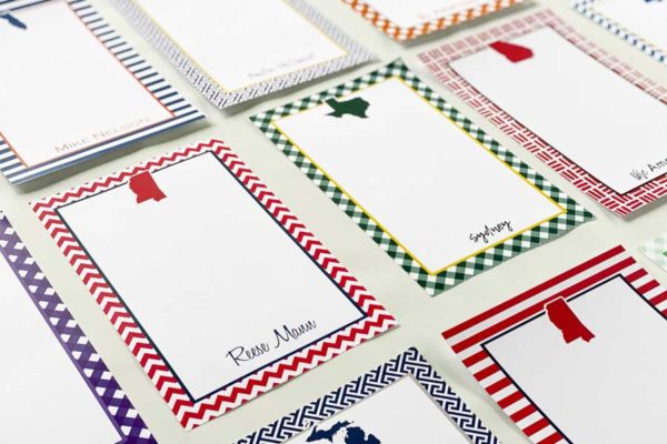 Personalized Notepad Set {US States}