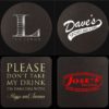 Chipboard Coasters {Round or Square} - Image 3