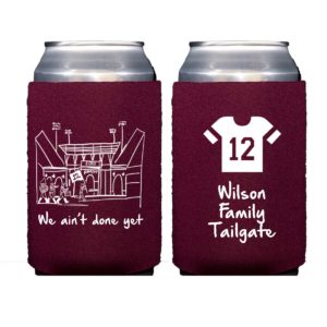 Neoprene Insulated Huggers for Aggie Football Tailgating {12+}