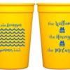Personalized Plastic Stadium Cups for By the Water {16 oz} - Image 2