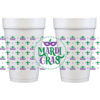 Mardi Gras Styrofoam Cups 10 Pack {Masks Wrap} HID - Image 2