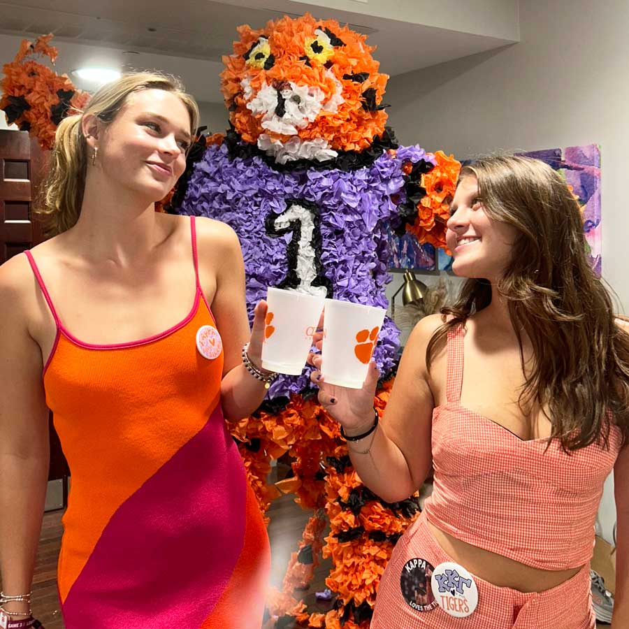 Clemson-University-Clemson-Tigers-Logo-Disposable-Frosted-roadie-shatterproof-Party-CupTailgate2-9 Clemson University Official Logos {Frost Cup 10 Pack} - Image 5