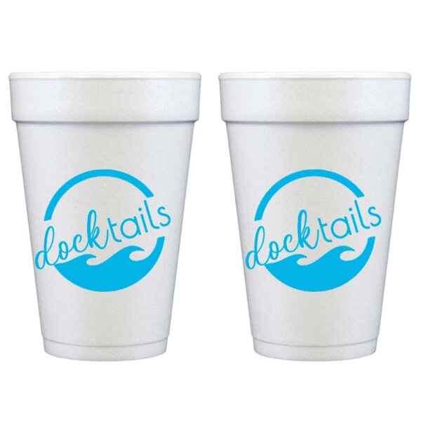 Docktail Styrofoam Cup {10 cup pack}