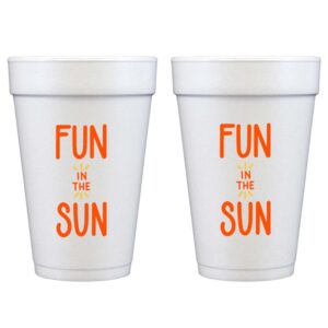 Fun in the Sun {10 foam cup pack}