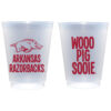 University of Arkansas Razorback/Wooo Pig Sooie Frosted Roadie Cup (10 pack) - Image 2