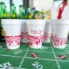 Texas Tech University Campus Skyline - Lubbock, Texas {Foam Cup 10 Pack} - Image 3