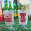 University of Arkansas Razorback/Wooo Pig Sooie Frosted Roadie Cup (10 pack) - Image 3