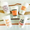 Custom Christmas Styrofoam Cups | Bulk Printing for 25+ Sleeves {One Design in 10 Pack Sleeve} - Image 15