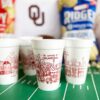 Oklahoma University Skyline - Norman {Foam Cup 10 Pack} - Image 6