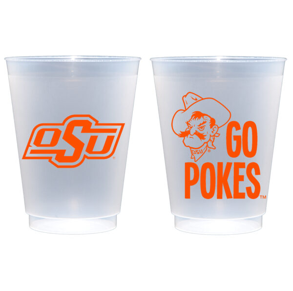 Oklahoma State University Logo/Go Pokes {Frost Cup 10 Pack}